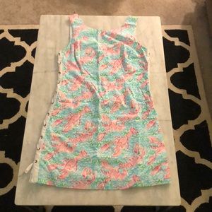 Lilly Pulitzer “lobstah roll” Delia shift dress